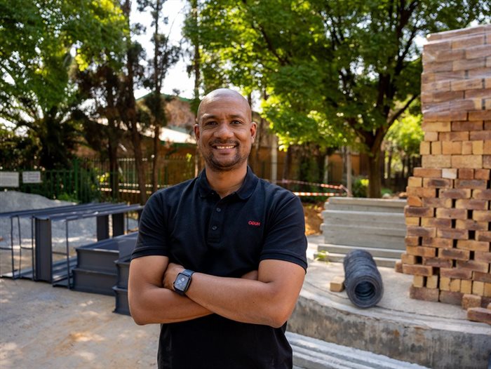 Property entrepreneur Leroy Slava, together with TUHF, has converted a retail mall into the affordable and secure Slava Village in the Boksburg CBD. Source: Supplied