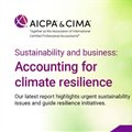 AICPA & CIMA launch new climate resilience accounting resource