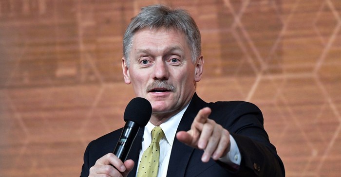 Source: Reuters.Kremlin spokesman Dmitry Peskov speaks during the annual end-of-year news conference of Russian President Vladimir Putin in Moscow, Russia 19 December, 2019.