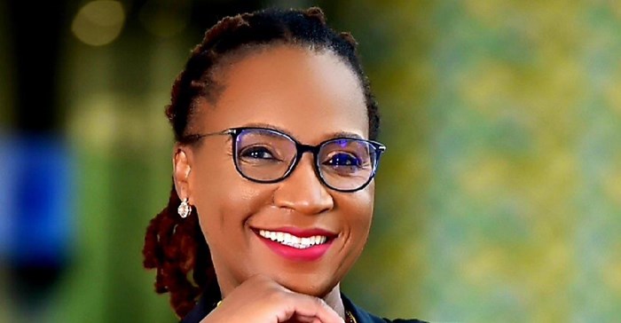 Source: Supplied. Lindiwe Sebesho, Remchannel's new managing director.