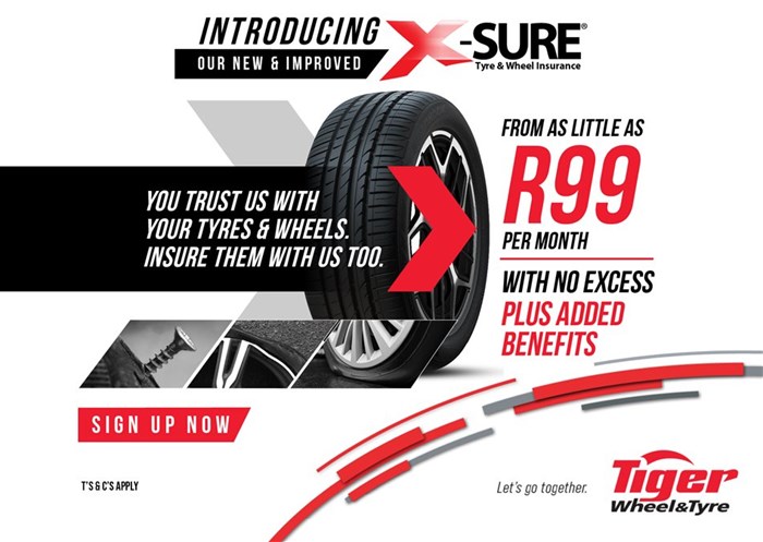 Tiger Wheel & Tyre launches new X-Sure Tyre and Wheel insurance