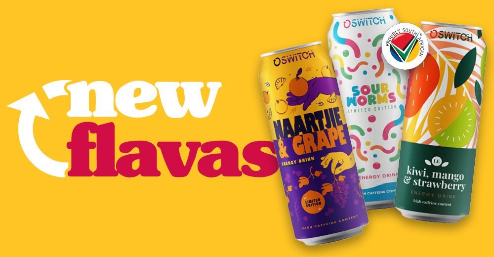 Switch Energy Drink introduces 3 exciting new flavours