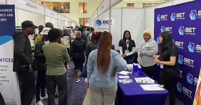 BET Software ignited careers and inspired futures at career fairs this month, such as DUT’s World of Work