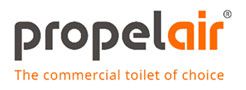 Go ahead, touch the Propelair toilet latch! It's antimicrobial