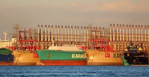 Karadeniz Powerships KPS Orka Sultan, KPS LNG Anatolia and KPS Orhan Ali Khan are pictured at Altinova port in the Gulf of Izmit, Turkey. Source: Reuters/Yoruk Isik