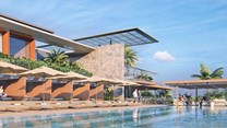 Source: Supplied. An architectural rendering of the spa at Club Med’s Tinley Beach Resort.