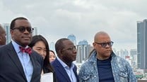 Source: Twitter/ @AfDB_Group President of the African Development Bank Group Akinwumi Adesina wraps up a week of learning and strengthening collaboration with the government and private sector of Korea with a visit to Busan’s port, the busiest in the world.
