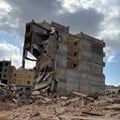 A view shows destroyed buildings, in the aftermath of the floods in Derna, Libya - 18 September 2023. Reuters/Ahmed Elumami