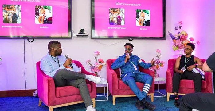 Image supplied. Meta's first Creator Lab Live event in Johannesburg, featured creators like Chad Jones, Witney Ramabulana, Moghelingz and Andiswa Selepe, alongside big-name creators including PDJokes and Tevin Musara, who shared valuable insights during a What's in a reaction? fireside chat