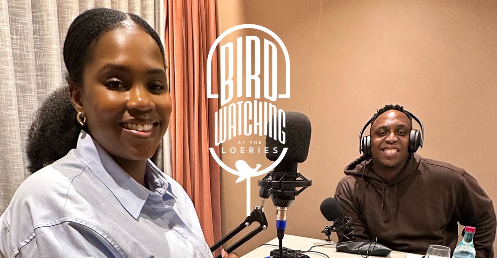 Image supplied. Nkgabiseng Motau, co-founder and CCO, Think Creative Africa, was hosted by Marlon Mosadi, who heads up VMLY&R’s agency podcast Native Radio, for the first episode of Bird Watching