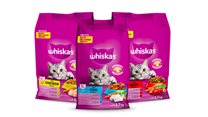 New-look Whiskas Dry Food gives your favourite feline more reasons to purr