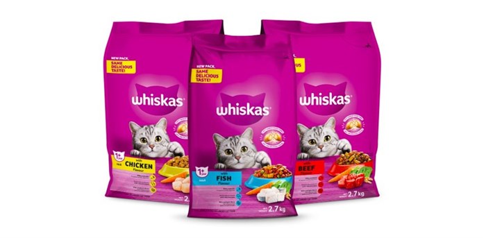 New-look Whiskas Dry Food gives your favourite feline more reasons to purr