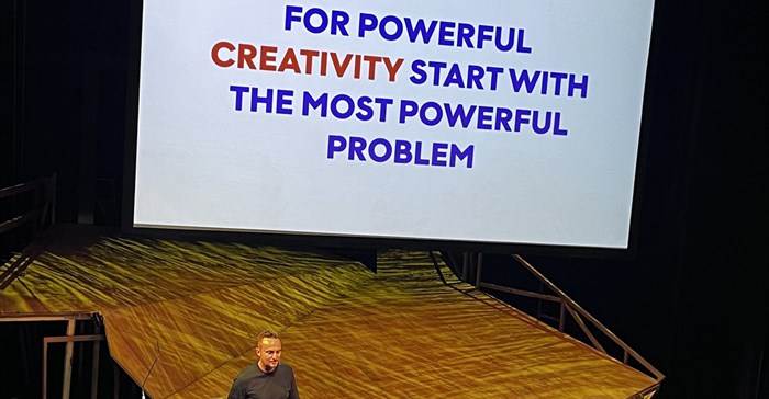 Image: Terry Levin. CEO of Publicis Conseil, Marco Venturelli encourages agencies to partner with client brands to help identify problems and work toward impact solutions