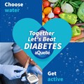 Join aQuelle in the cause for diabetes - Let's beat diabetes, together