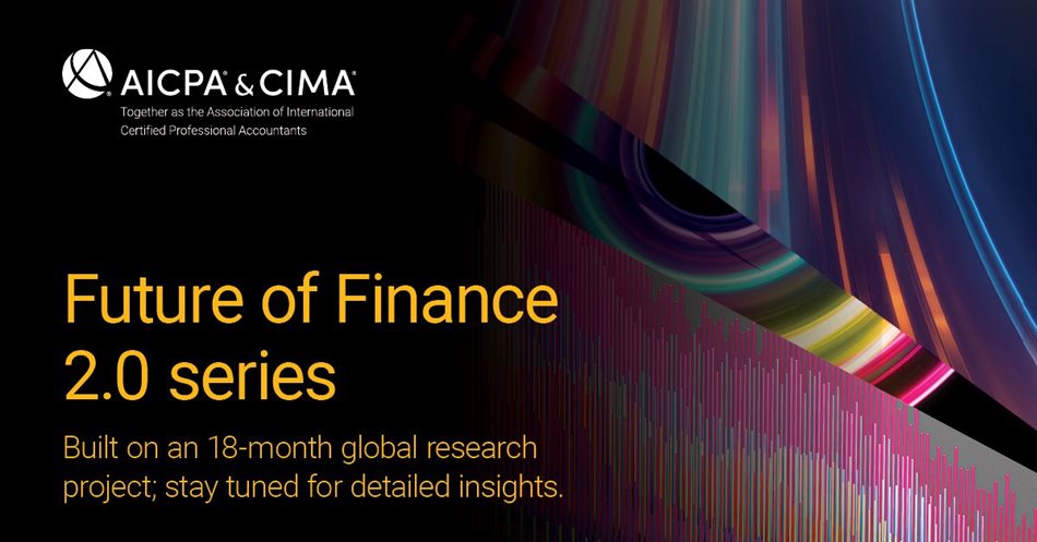 Finance teams set to play greater role in driving business performance says new AICPA & CIMA report