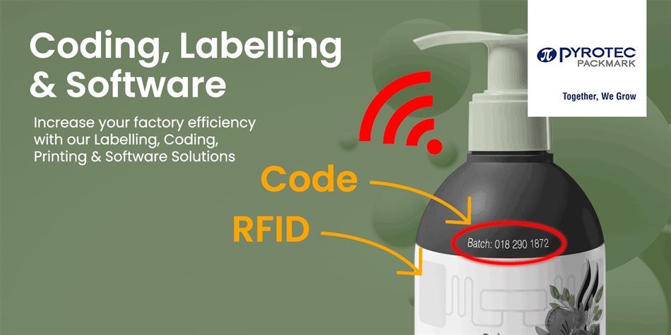 The perfect coding and labelling solutions for personal care and cosmetic products