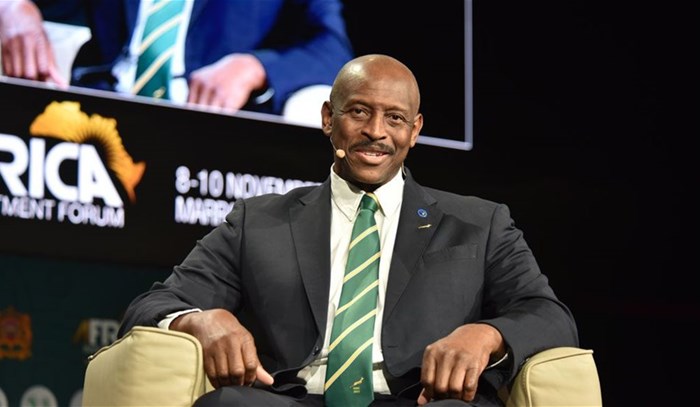 Herbert Mensah, the newly elected President of Rugby Africa. Source: