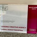 Image supplied. For the first time in South Africa, Agency Scope will replace certificates with trophies for the winners in six of its categories