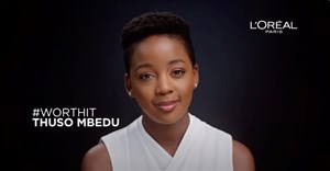Image supplied. The latest Lessons of Worth, L'Oréal’s global series of inspirational video testimonials, features L'Oréal’s first black brand ambassador for sub-Saharan Africa, Thuso Mbedu