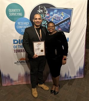 Young South African academic honoured for sustainable housing research
