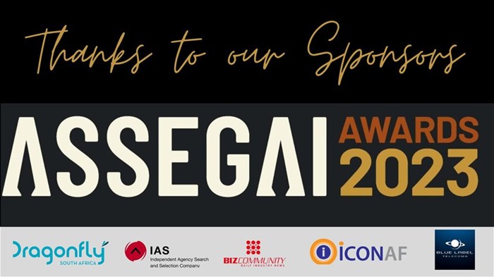 Assegai Awards - Thanks to our sponsors
