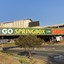 The Springbox ad outside OR Tambo. Source: Supplied.