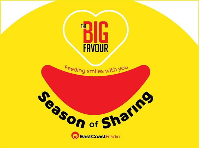 East Coast Radio launches &#x2018;The Big Favour - Season of Sharing&#x2019; campaign