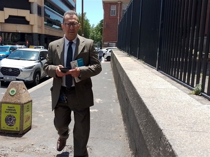 Cape Town attorney Gary Trappler is accused of slashing the tyres of a Green Point neighbour’s car in a racially motivated attack. Photo: Sandiso Phaliso | GroundUp