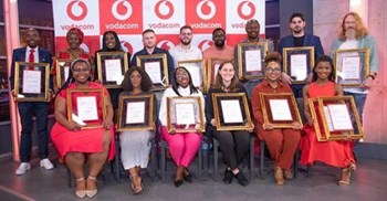 Image supplied. The national winners of the 2023 Vodacom Journalist of the Year Awards