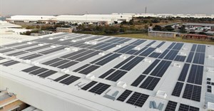 Solar PV panels atop the Shoprite Group Centurion distribution centre 2. Source: Supplied