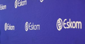 Eskom's logo is seen at the Megawatt Park. Source: Reuters/ Siphiwe Sibeko