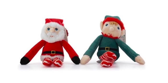 Keeleco Danglies Elf and Santa, RSP R307.99 each. Available at selected PNA stores, while stocks last, prices may vary per store.