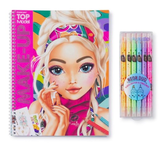 Top Model Makeup, RSP R156.99 | Top Model Neon Duo Pens, RSP R115.99. Available at selected PNA stores, while stocks last, prices may vary per store.