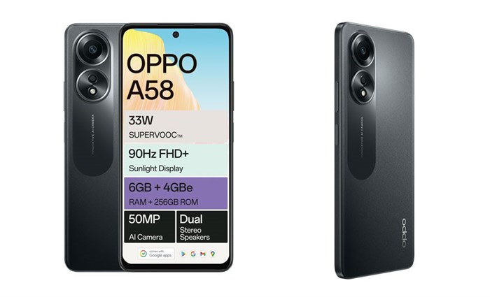 OPPO A58 5G Price in Pakistan, OPPO A58, A58 OPPO