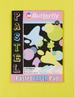 Butterfly Pastel Paper Pad, RSP R46.99. Available at selected PNA stores, while stocks last, prices may vary per store.