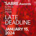 Image supplied. With the Sabre Awards EMEA and Africa late deadline on Monday, 15 January, Provoke Media gives 8 tips on crafting a winning entry...