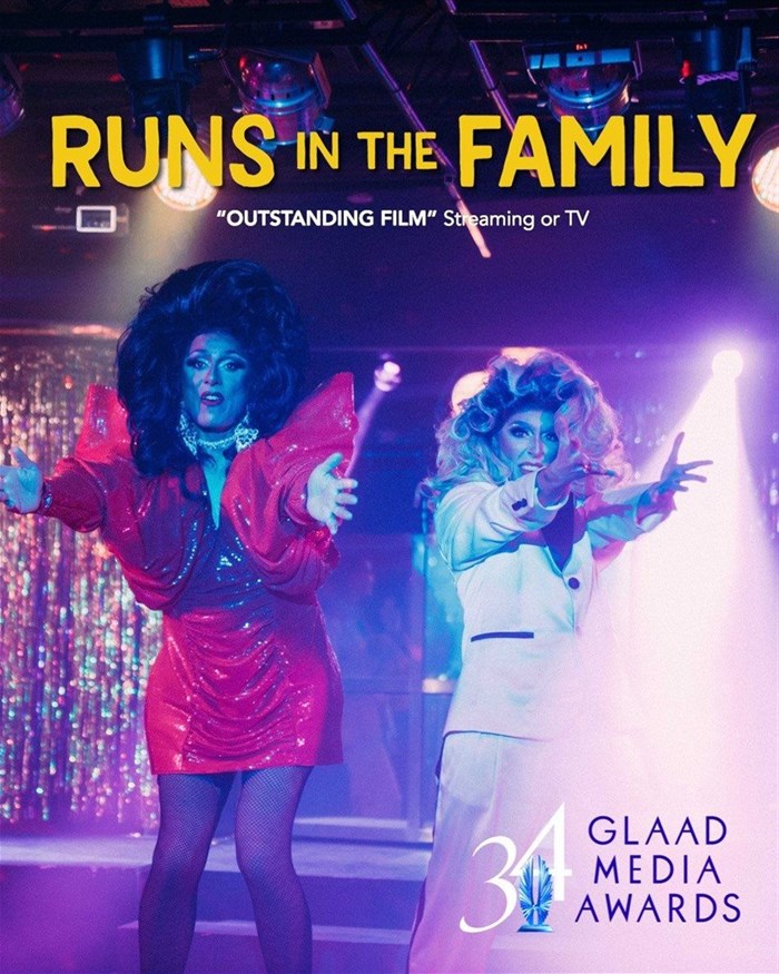 Runs in the Family: SA movie nominated for Glaad Media Award