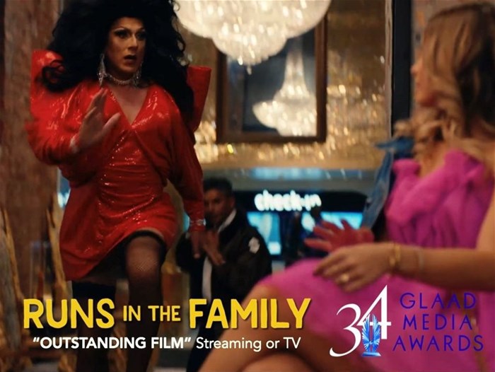 Runs in the Family: SA movie nominated for Glaad Media Award