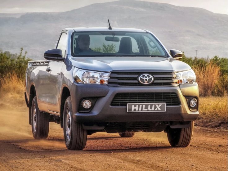 The Toyota Hilux took the sales crown in the single-cab bakkie contest.