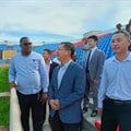 Ambassador of the People's Republic of China in the DRC, Zhao Bin visited some of the infrastructure projects in December 2023. Source: