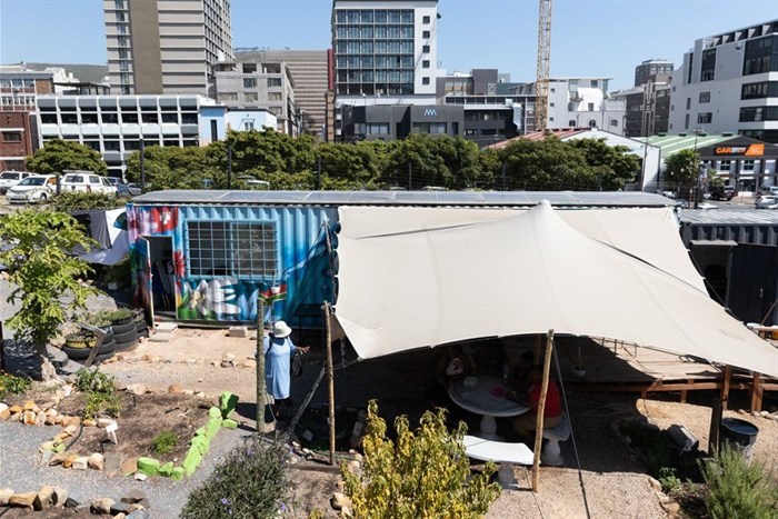 LaundReCycle, a unique, self-sufficient laundry has been successfully running at the Streetscapes Urban Farm in Cape Town. Photos: Ashraf Hendricks / GroundUp
