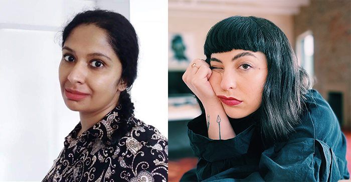 (Left) Sands Mathura, associate creative director at Sands Mathura in Cape Town, and (right) Lauren Mitchell, group creative head at Accenture Song in Johannesburg have been named winners in the global Next Creative Leaders competition and The 3% Movement