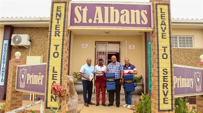 Tekkie Town donates 30 kits to Boland's Top 12 Rugby teams