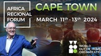 Image supplied. The World Out of Home Organization’s first in-person Regional Forum in Africa will take place in Cape Town from 11 to 13 March