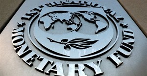 The International Monetary Fund (IMF) logo is seen outside the headquarters building in Washington, US, 4 September 2018. Reuters/Yuri Gripas/File Photo