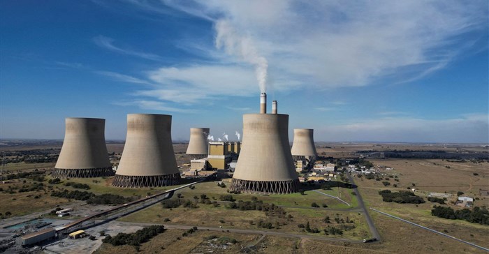 An aerial view of Kriel Power Station run by state electricity utility Eskom in Delmas, in Mpumalanga. Source: Reuters/Shafiek Tassiem