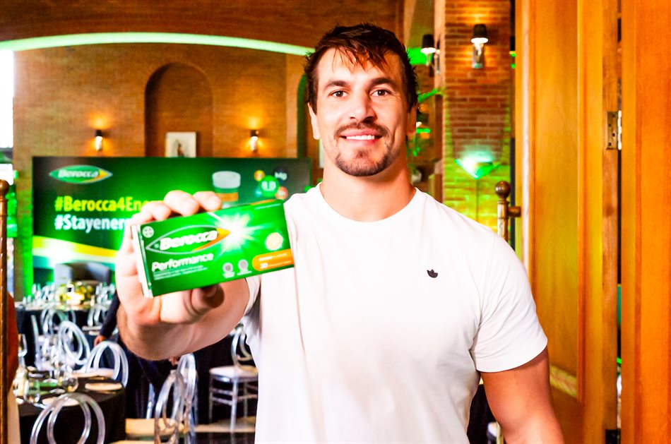 International rugby player, Eben Etzebeth teams up with Bayer as an ambassador for Berocca in South Africa