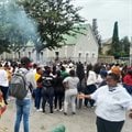 Makhanda students burn paper in protest against NSFAS