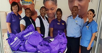 Babies R Us donates mom care bags during Pregnancy Awareness Month