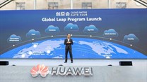 Bruno Zhang unveils the Global Leap Program by Cloud Native Elite Club (CNEC). Source: Supplied
